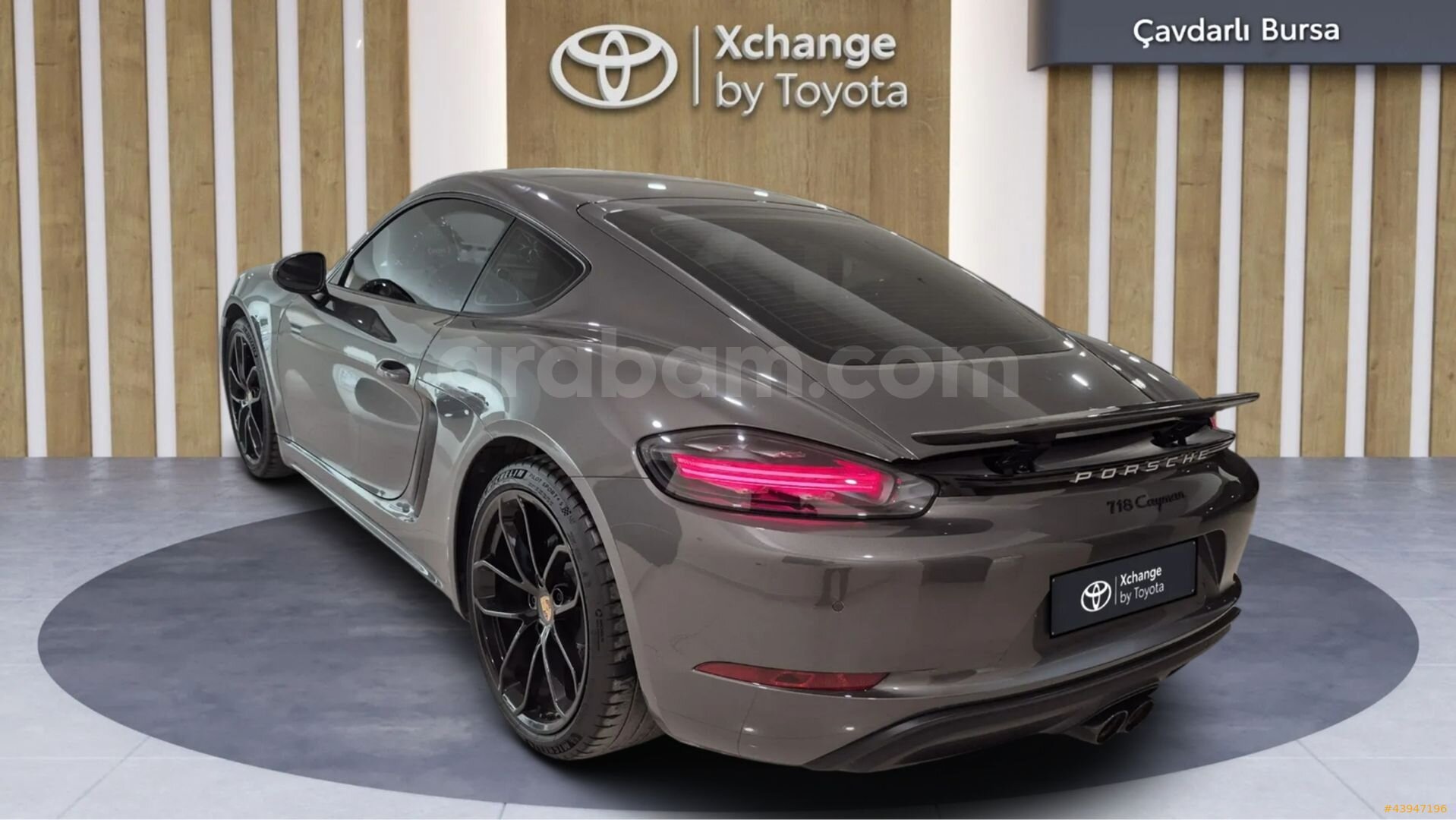ÇAVDARLI TOYOTA PLAZA'DAN 2023 PORSCHE 718 CAYMAN BAYİ ÇIKIŞLI! 3