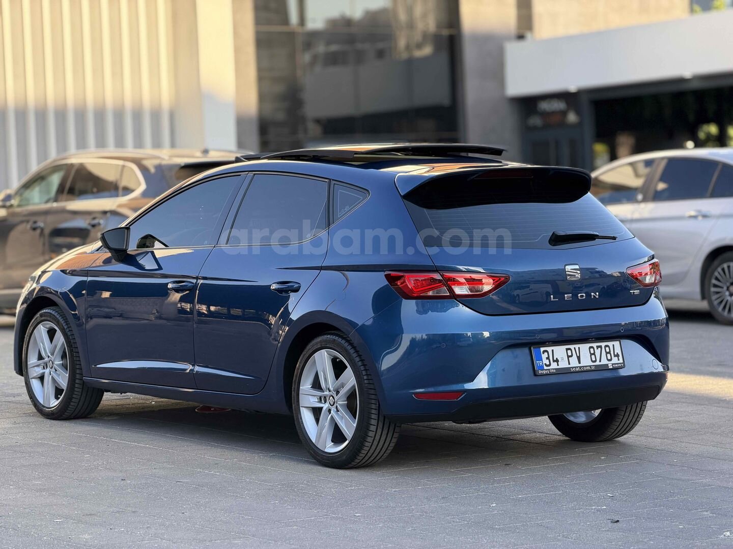 Galeriden Seat Leon 1.2 TSI Style 2016 Model Antalya 153.000 km Mavi (metalik) 5