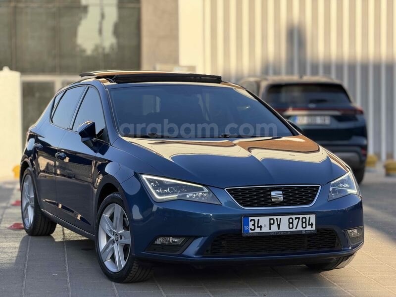 Galeriden Seat Leon 1.2 TSI Style 2016 Model Antalya 153.000 km Mavi (metalik)