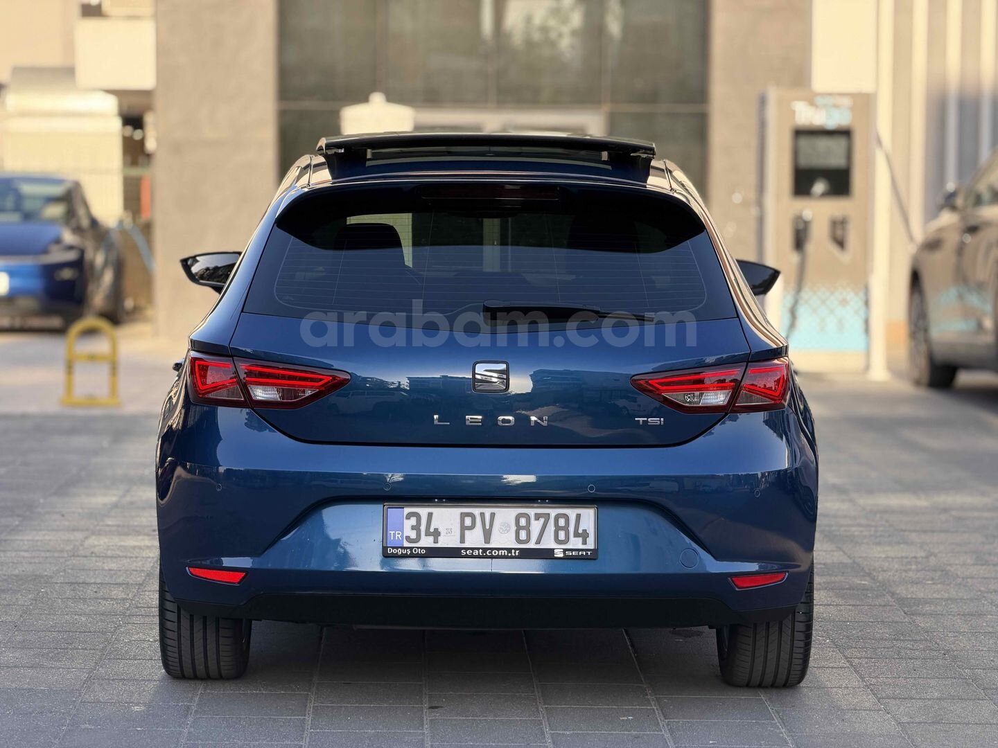 Galeriden Seat Leon 1.2 TSI Style 2016 Model Antalya 153.000 km Mavi (metalik) 4