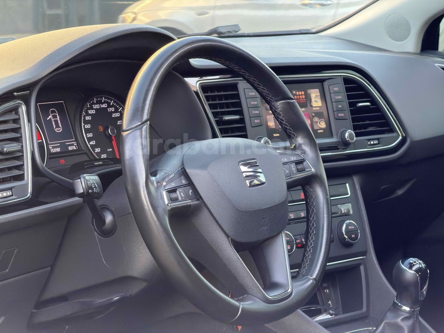 Galeriden Seat Leon 1.2 TSI Style 2016 Model Antalya 153.000 km Mavi (metalik) 7