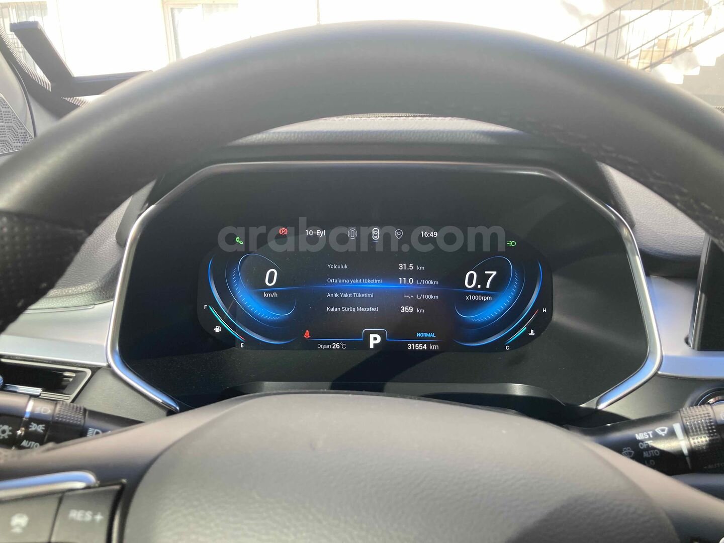 Sahibinden Chery Tiggo 7 Pro 1.6 TGDI Excellent 2024 Model İstanbul 31.600 km Siyah 5