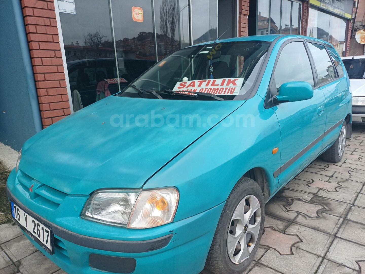 Galeriden Mitsubishi Space Star 1.3 Family 2000 Model Zonguldak 361.000 km Yeşil 5