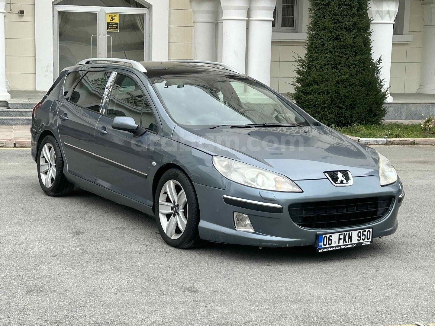 Galeriden Peugeot 407 2.0 HDi Executive Premium 2006 Model Ankara 370.000 km Gri 1