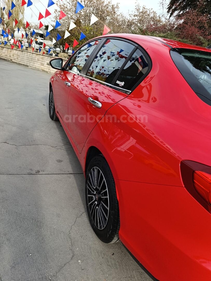 Sahibinden Fiat Egea 1.4 Fire Easy 2022 Model Ankara 51.000 km Kırmızı 3