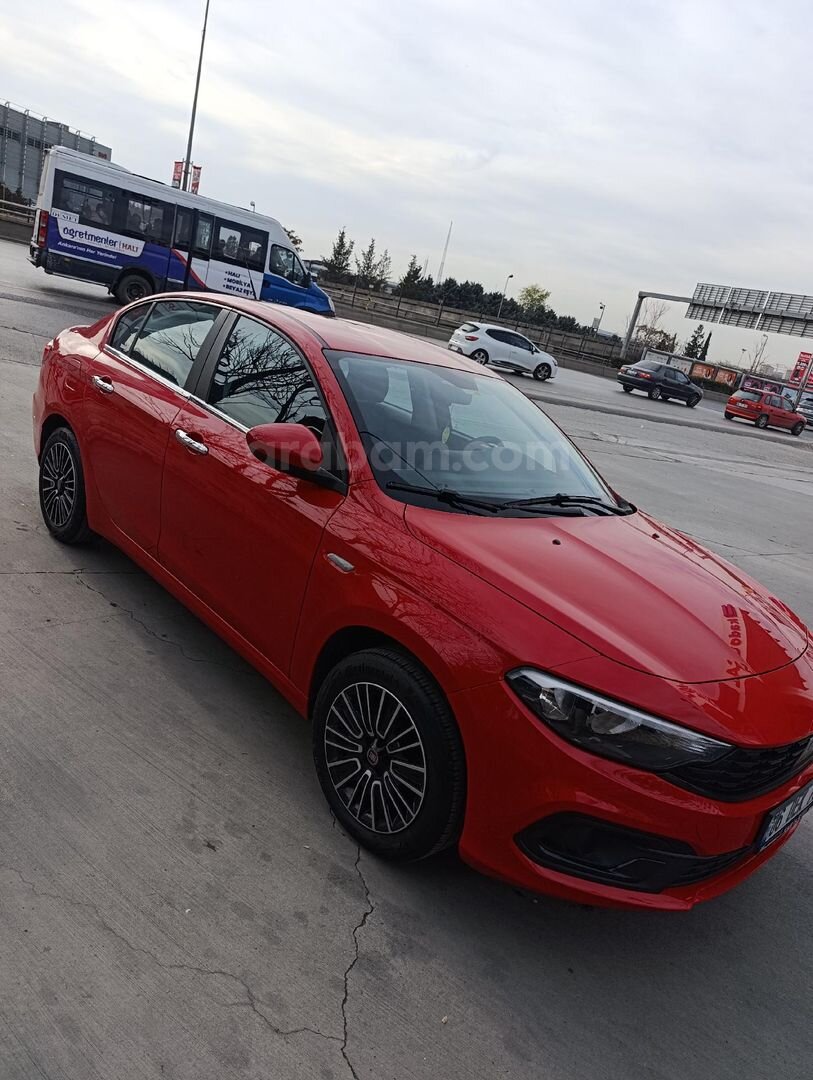 Sahibinden Fiat Egea 1.4 Fire Easy 2022 Model Ankara 51.000 km Kırmızı 5