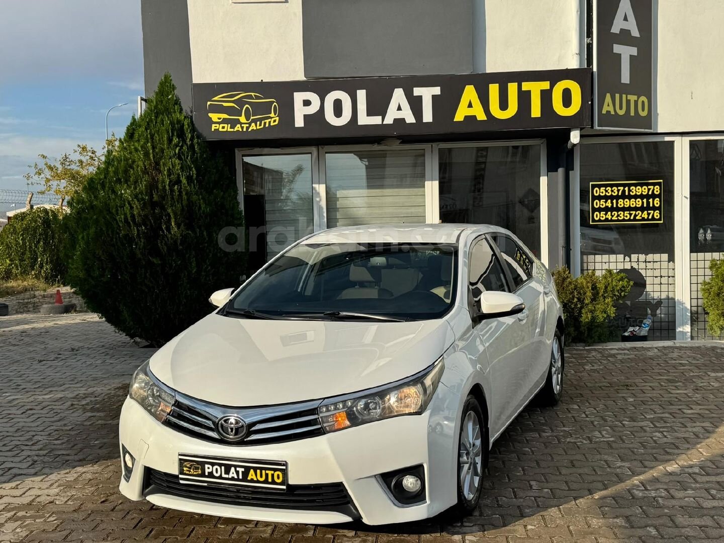 Galeriden Toyota Corolla 1.6 Advance 2014 Model Van 193.000 km Beyaz 1