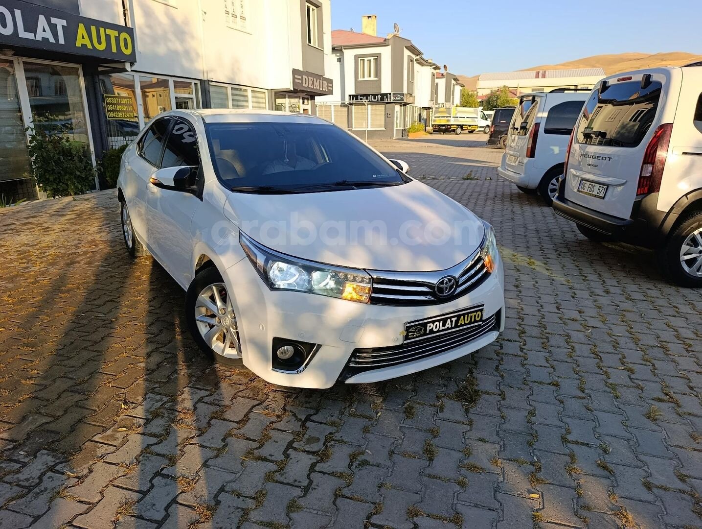 Galeriden Toyota Corolla 1.4 D-4D Premium 2015 Model Van 182.000 km Beyaz 6