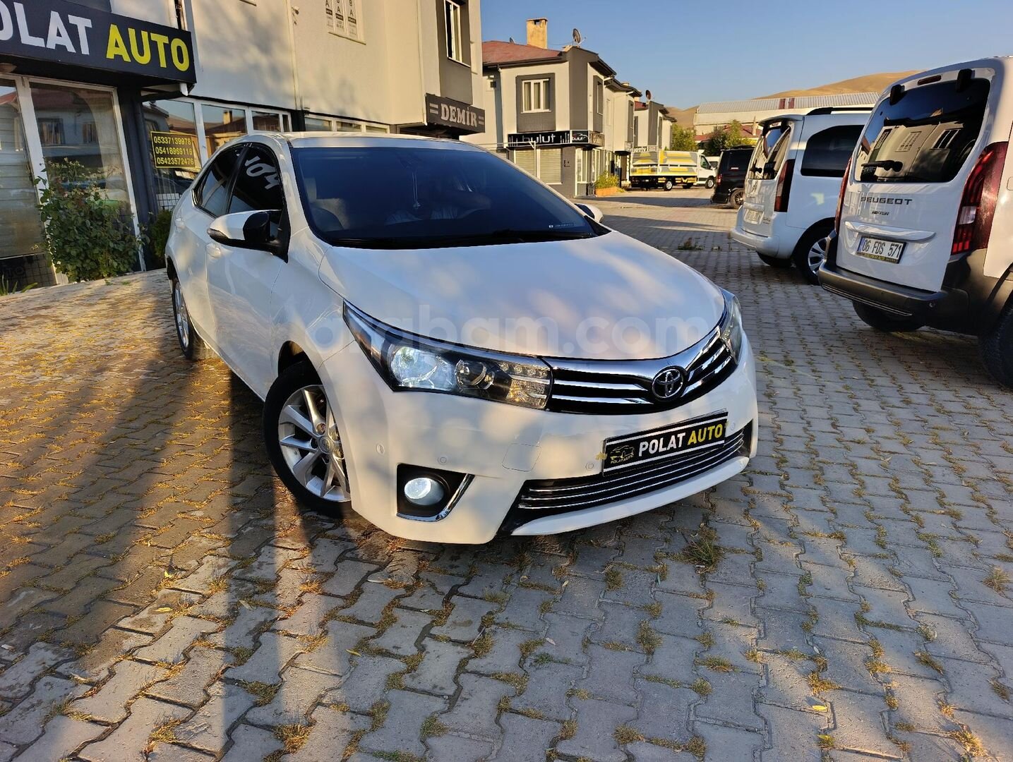 Galeriden Toyota Corolla 1.4 D-4D Premium 2015 Model Van 182.000 km Beyaz 5