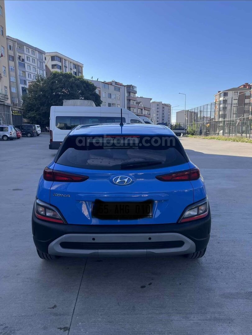 Sahibinden Hyundai Kona 1.0 T-GDI Style 2021 Model Samsun 85.110 km Mavi 2