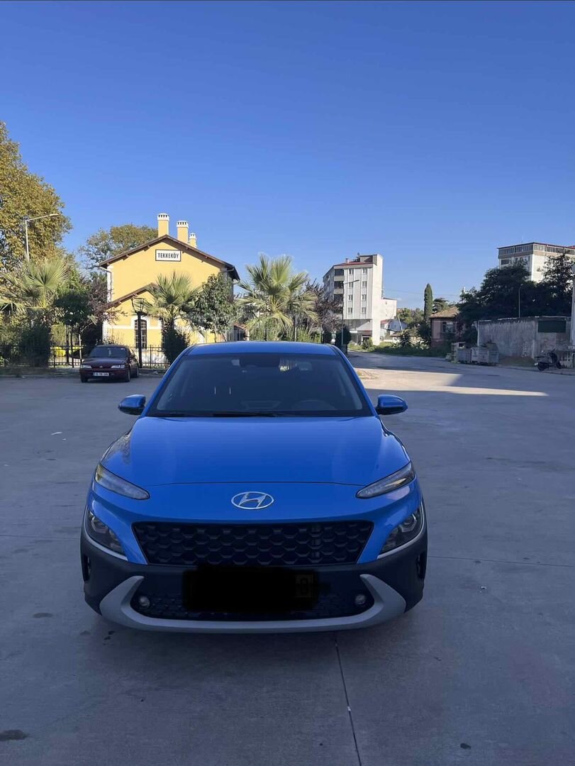 Sahibinden Hyundai Kona 1.0 T-GDI Style 2021 Model Samsun 85.110 km Mavi 1