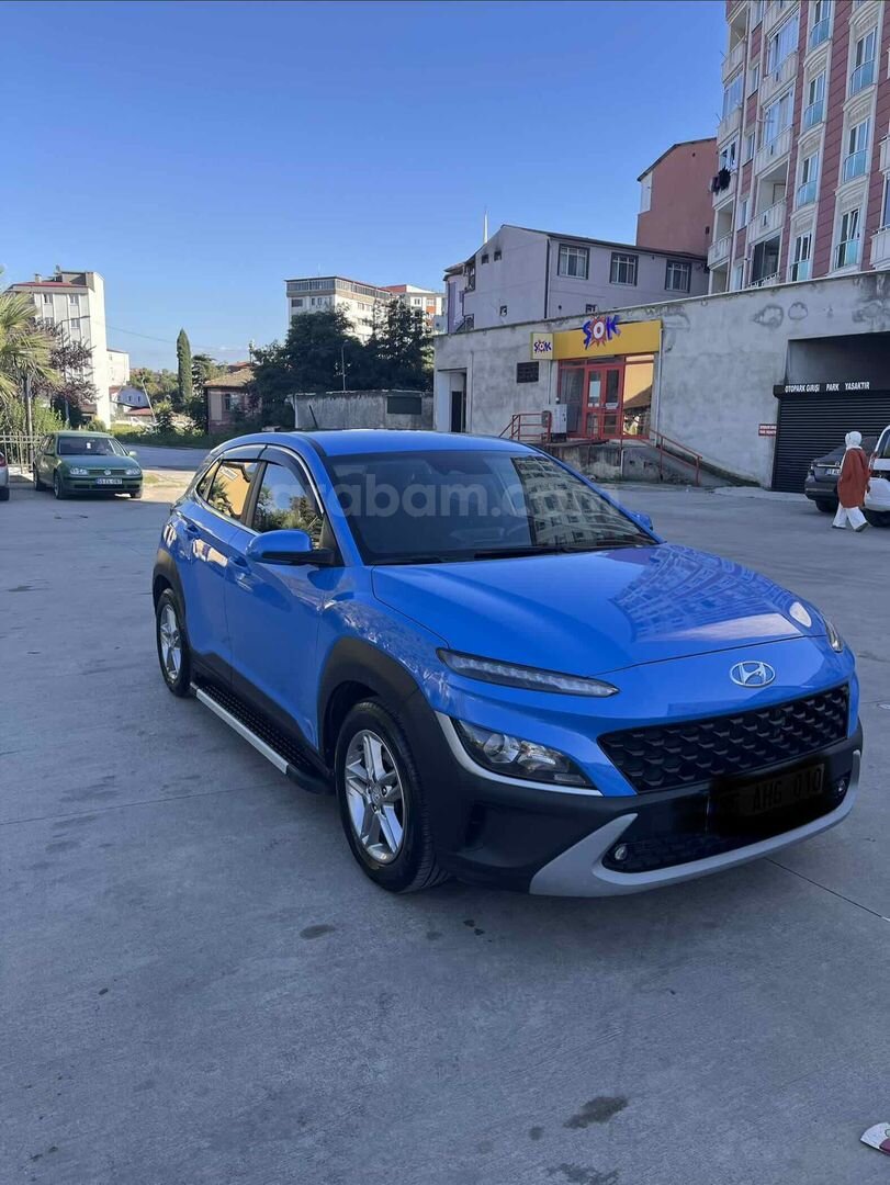 Sahibinden Hyundai Kona 1.0 T-GDI Style 2021 Model Samsun 85.110 km Mavi 5