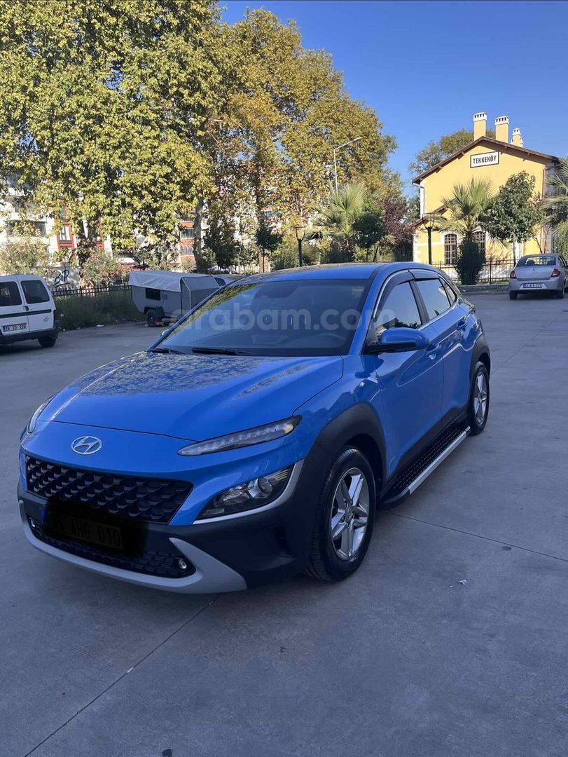 Sahibinden Hyundai Kona 1.0 T-GDI Style 2021 Model Samsun 85.110 km Mavi 6