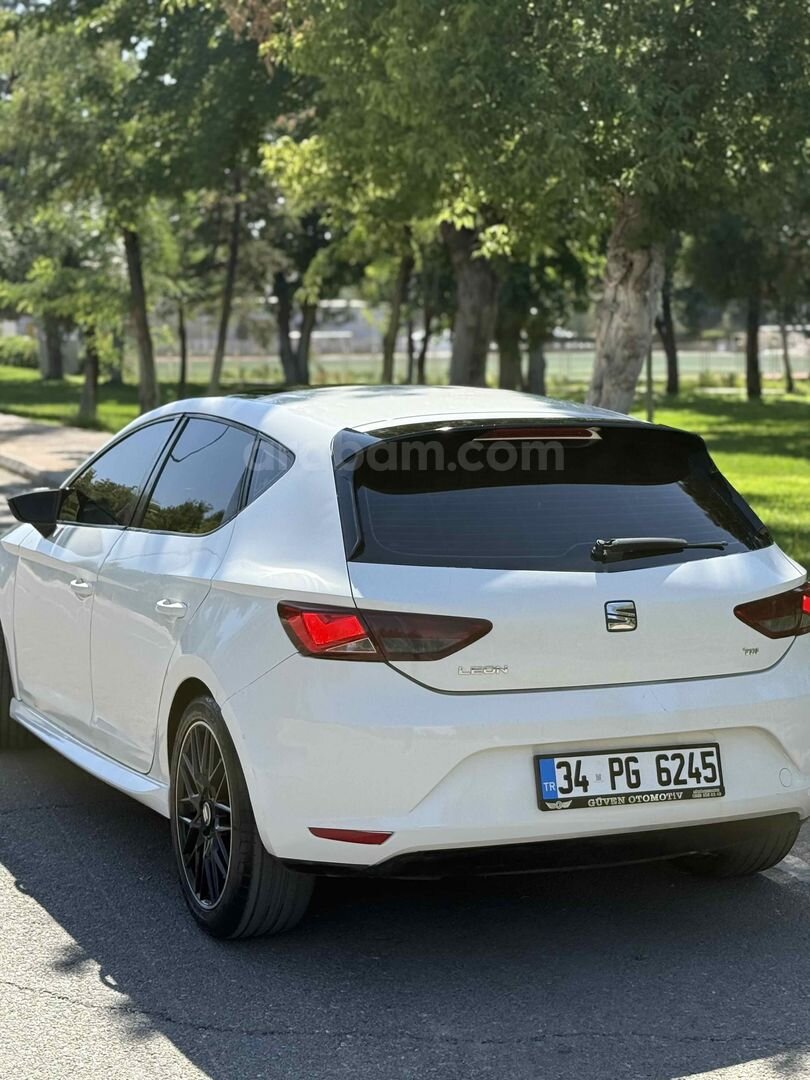 Sahibinden Seat Leon 1.6 TDI Style 2015 Model Batman 244.000 km Beyaz 6