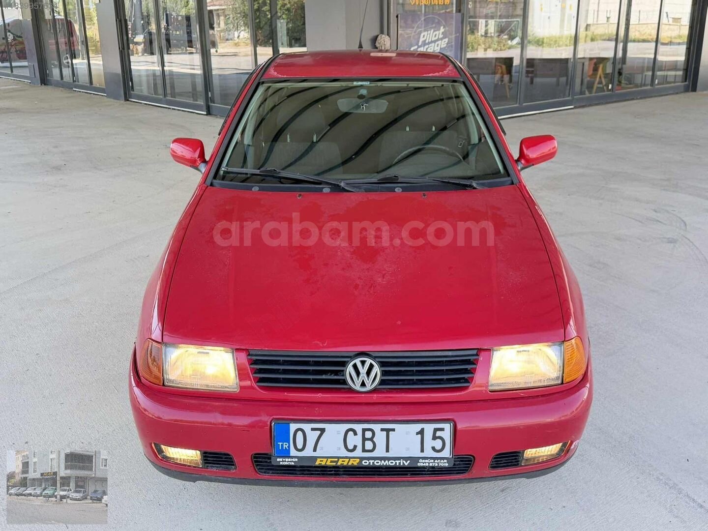 Galeriden Volkswagen Polo 1.6 Classic 1998 Model Konya 220.000 km Kırmızı 2