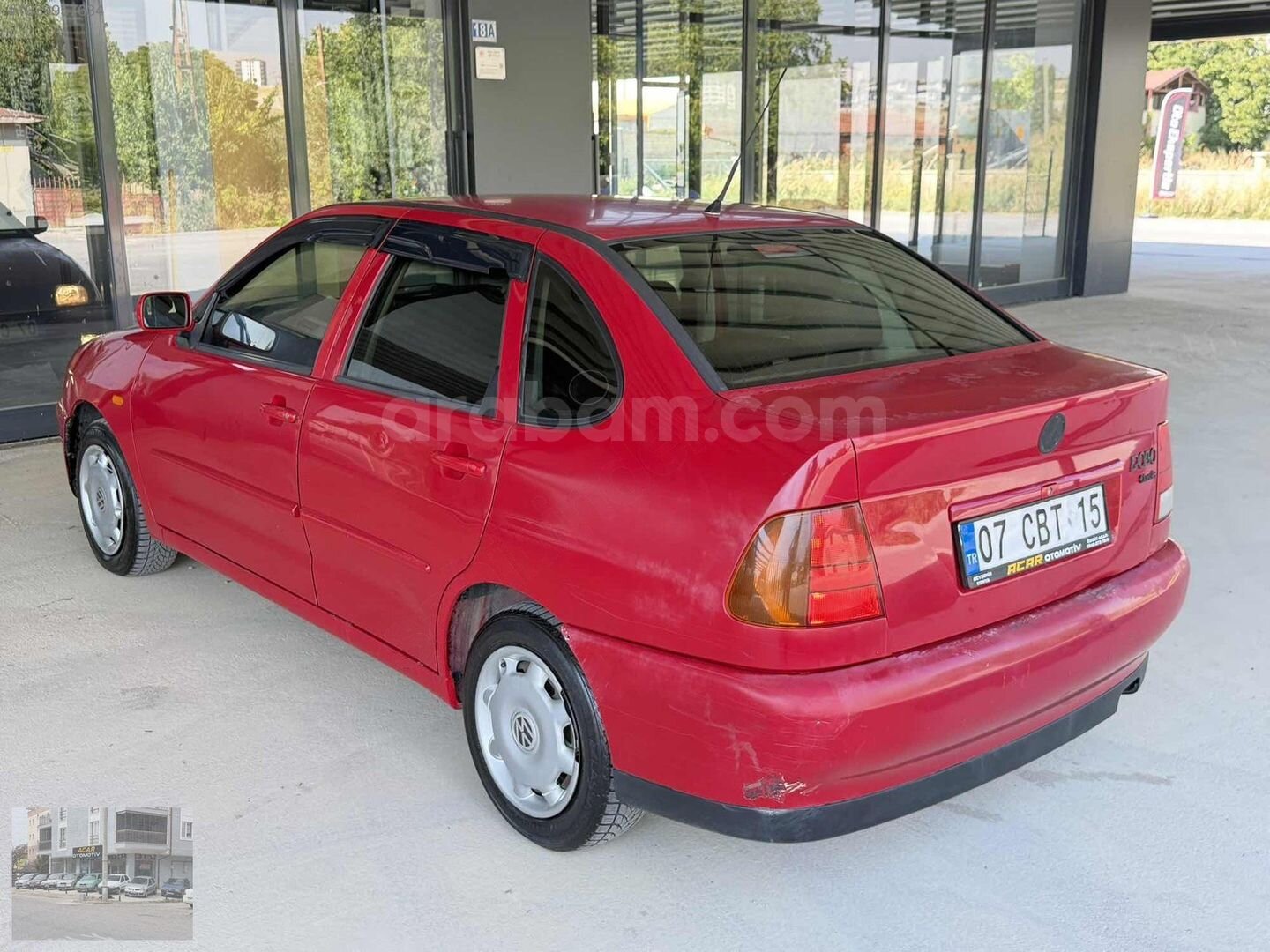 Galeriden Volkswagen Polo 1.6 Classic 1998 Model Konya 220.000 km Kırmızı 6