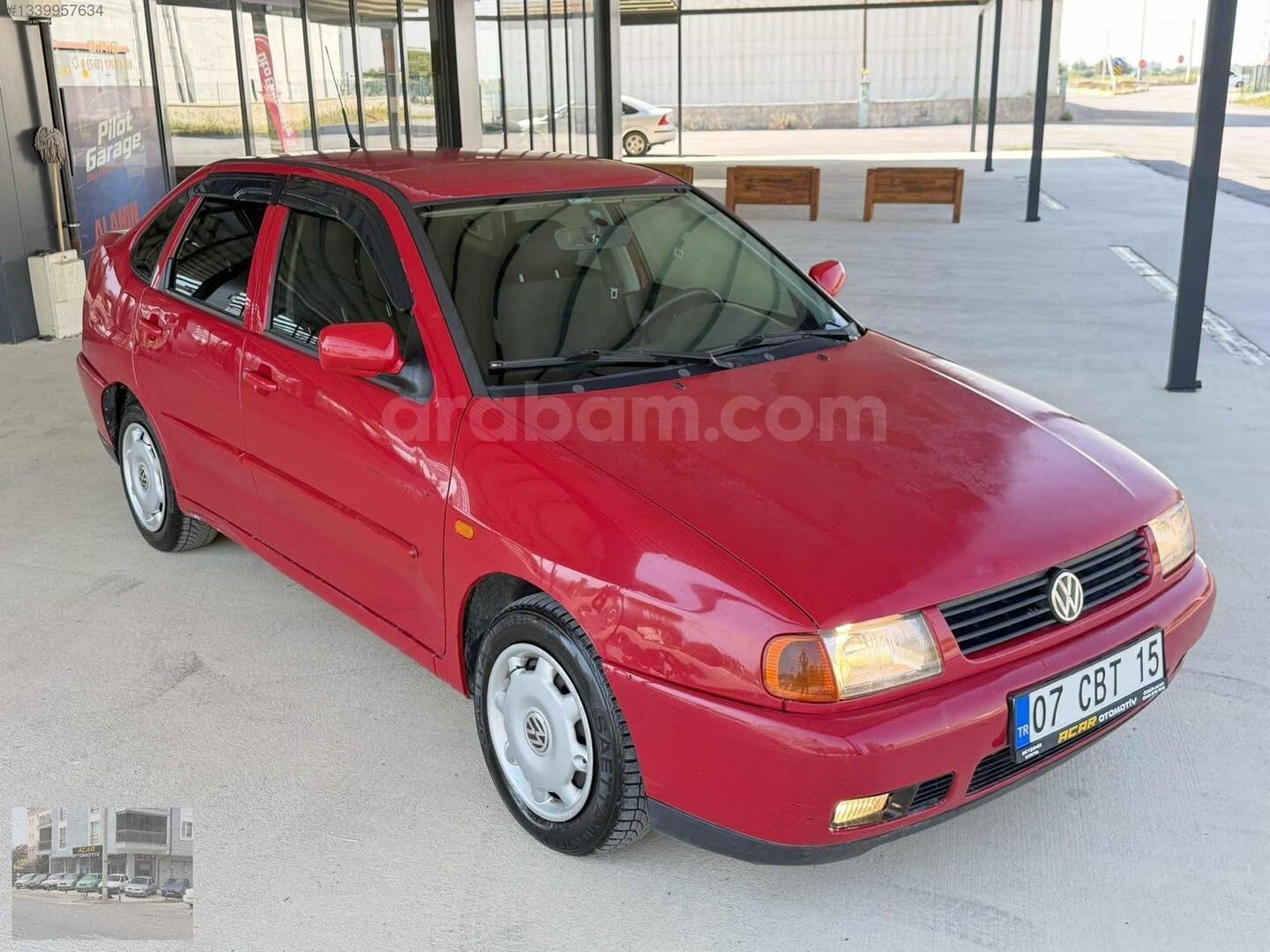 Galeriden Volkswagen Polo 1.6 Classic 1998 Model Konya 220.000 km Kırmızı 3