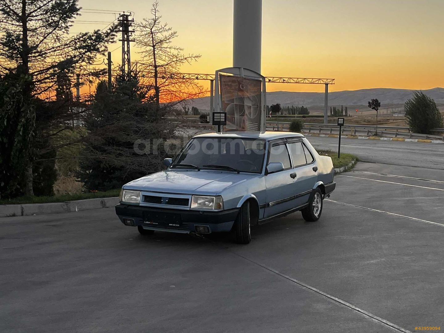 Galeriden Tofaş Doğan L 1992 Model Sivas 20.000 km Turkuaz 3