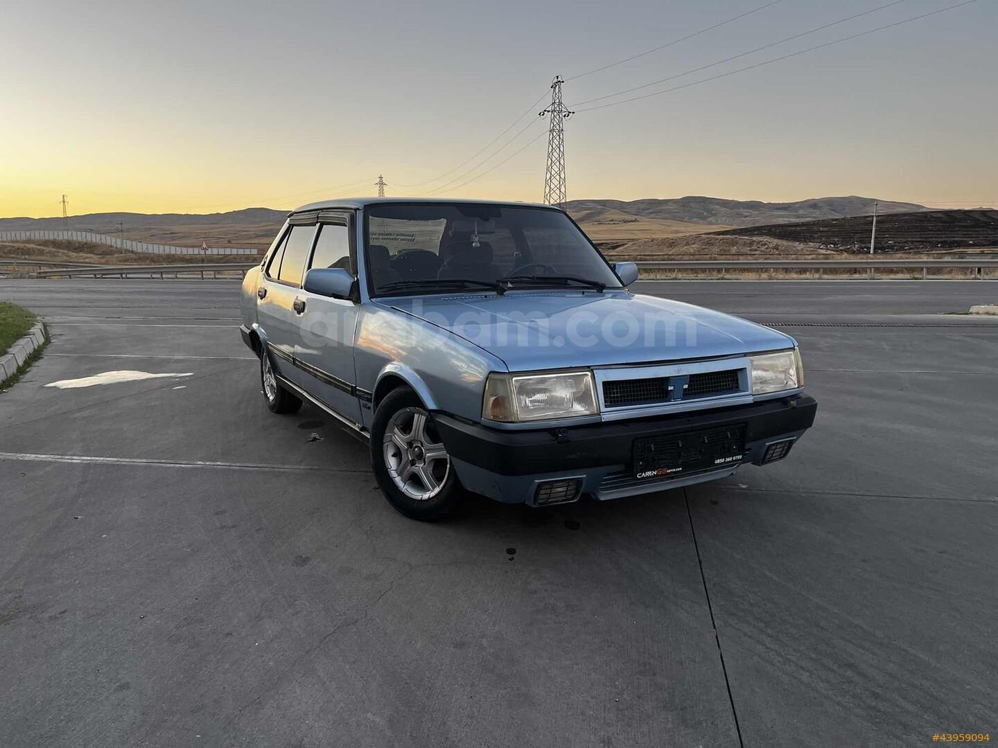 Galeriden Tofaş Doğan L 1992 Model Sivas 20.000 km Turkuaz 2