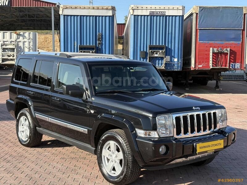 Galeriden Jeep Commander 3.0 CRD 2006 Model Bursa 308.220 km Siyah 1