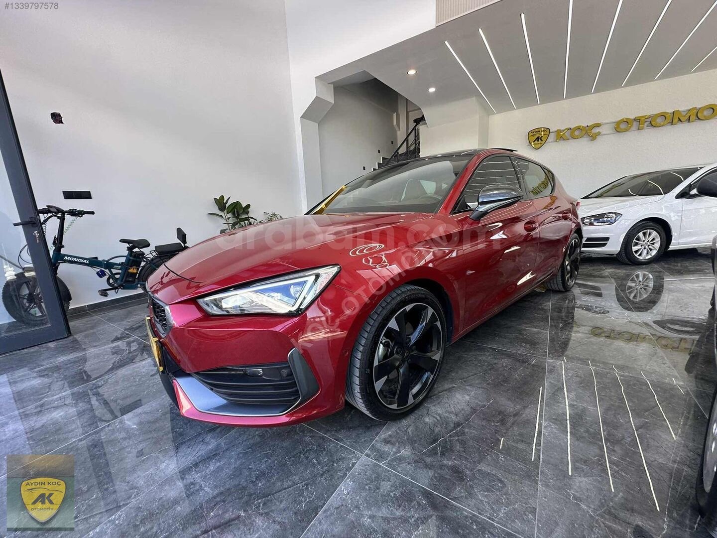 Galeriden Cupra Leon 1.5 eTSI Standart 2024 Model Bursa 35.000 km Kırmızı 4