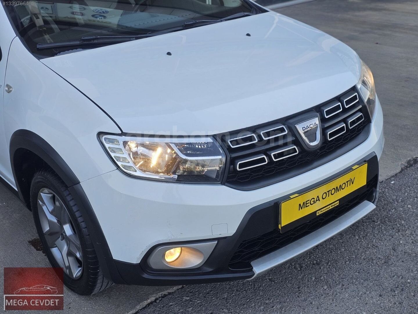 K.K 12 TAKSİT 2017 178.000 KM BEYAZ SANDERO STEPWAY 3