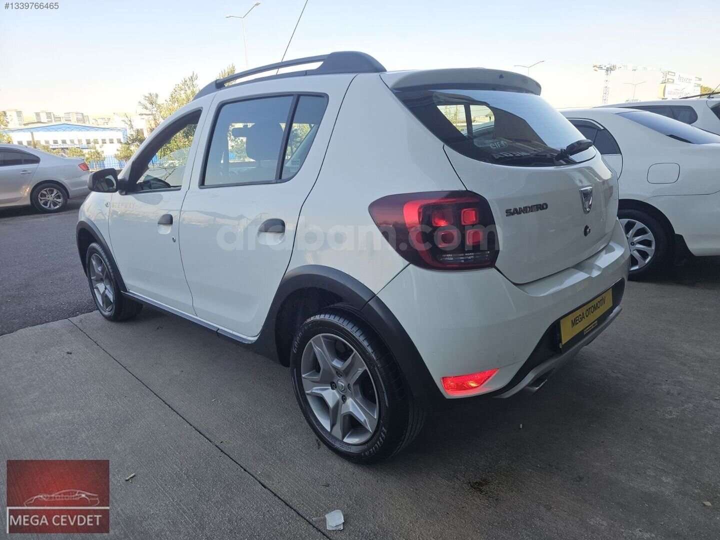 K.K 12 TAKSİT 2017 178.000 KM BEYAZ SANDERO STEPWAY 6
