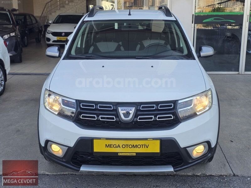 K.K 12 TAKSİT 2017 178.000 KM BEYAZ SANDERO STEPWAY
