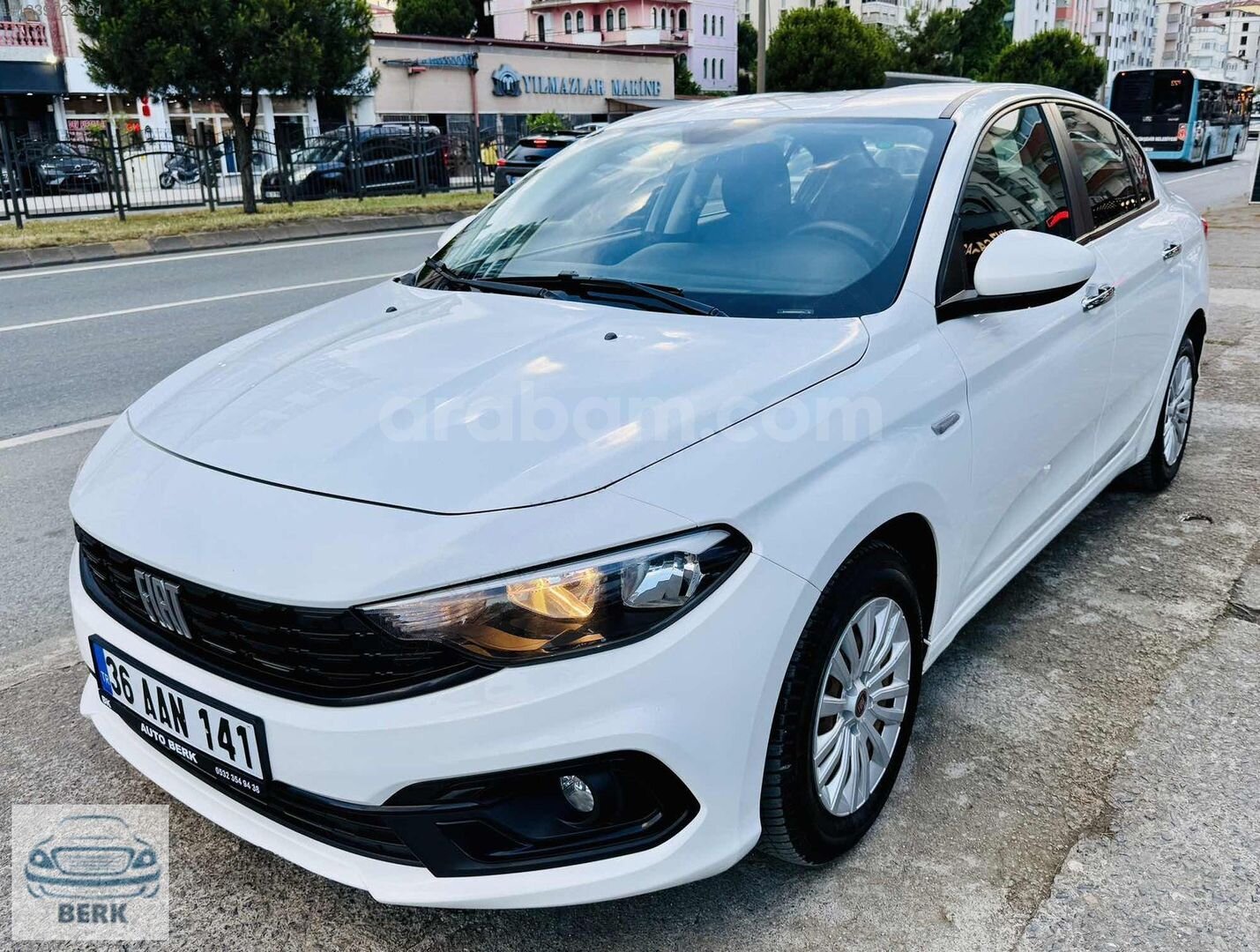 Galeriden Fiat Egea 1.4 Fire Easy 2021 Model Trabzon 81.600 km Beyaz 3