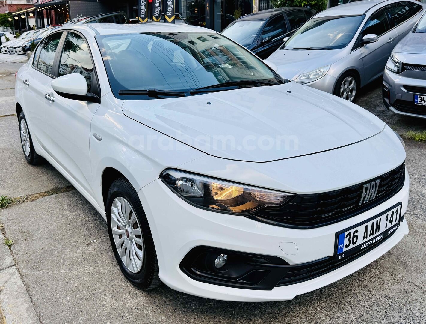 Galeriden Fiat Egea 1.4 Fire Easy 2021 Model Trabzon 81.600 km Beyaz 5