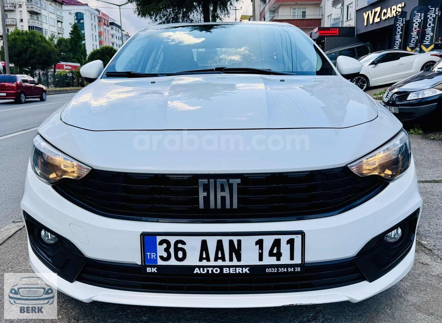 Galeriden Fiat Egea 1.4 Fire Easy 2021 Model Trabzon 81.600 km Beyaz 2