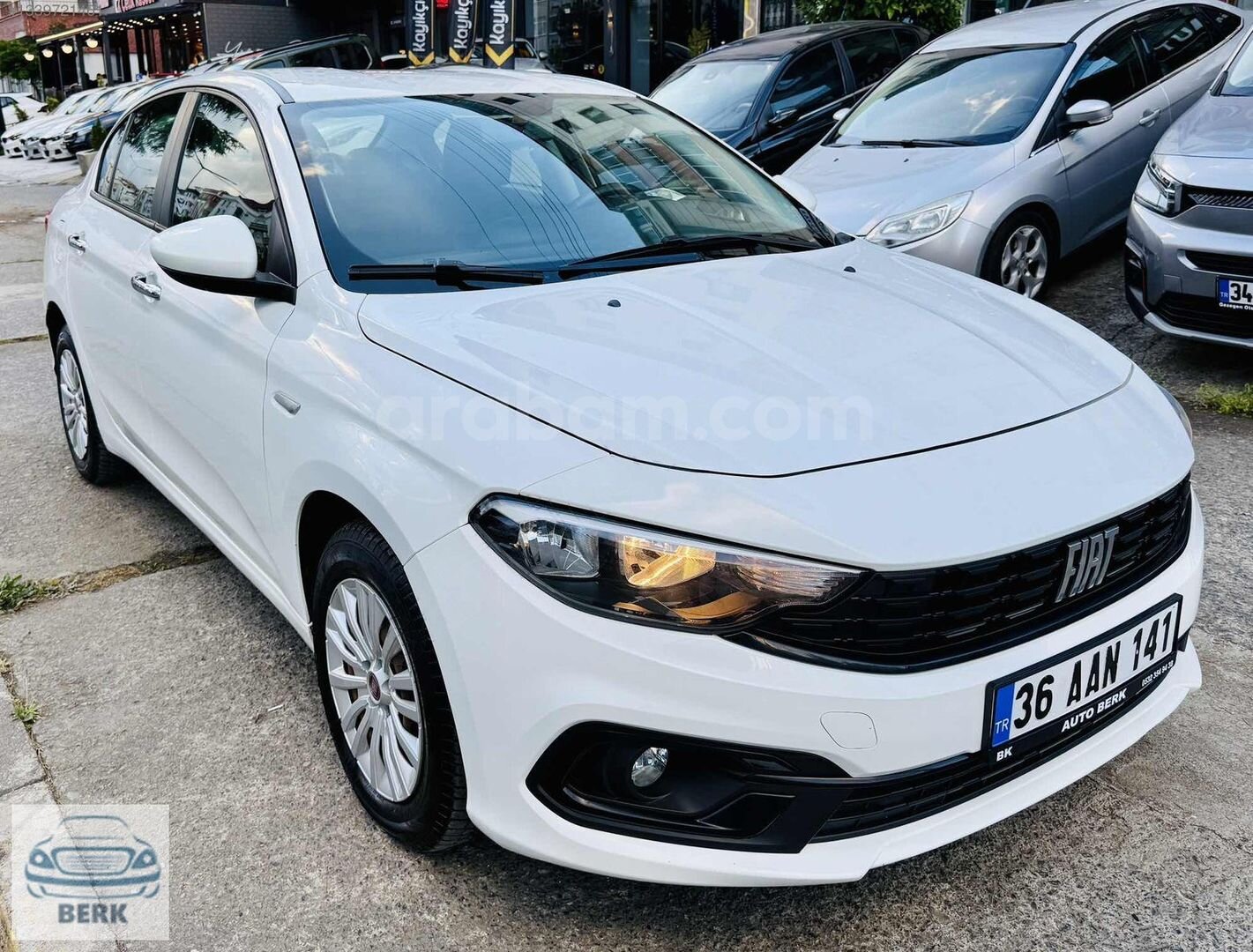 Galeriden Fiat Egea 1.4 Fire Easy 2021 Model Trabzon 81.600 km Beyaz 6