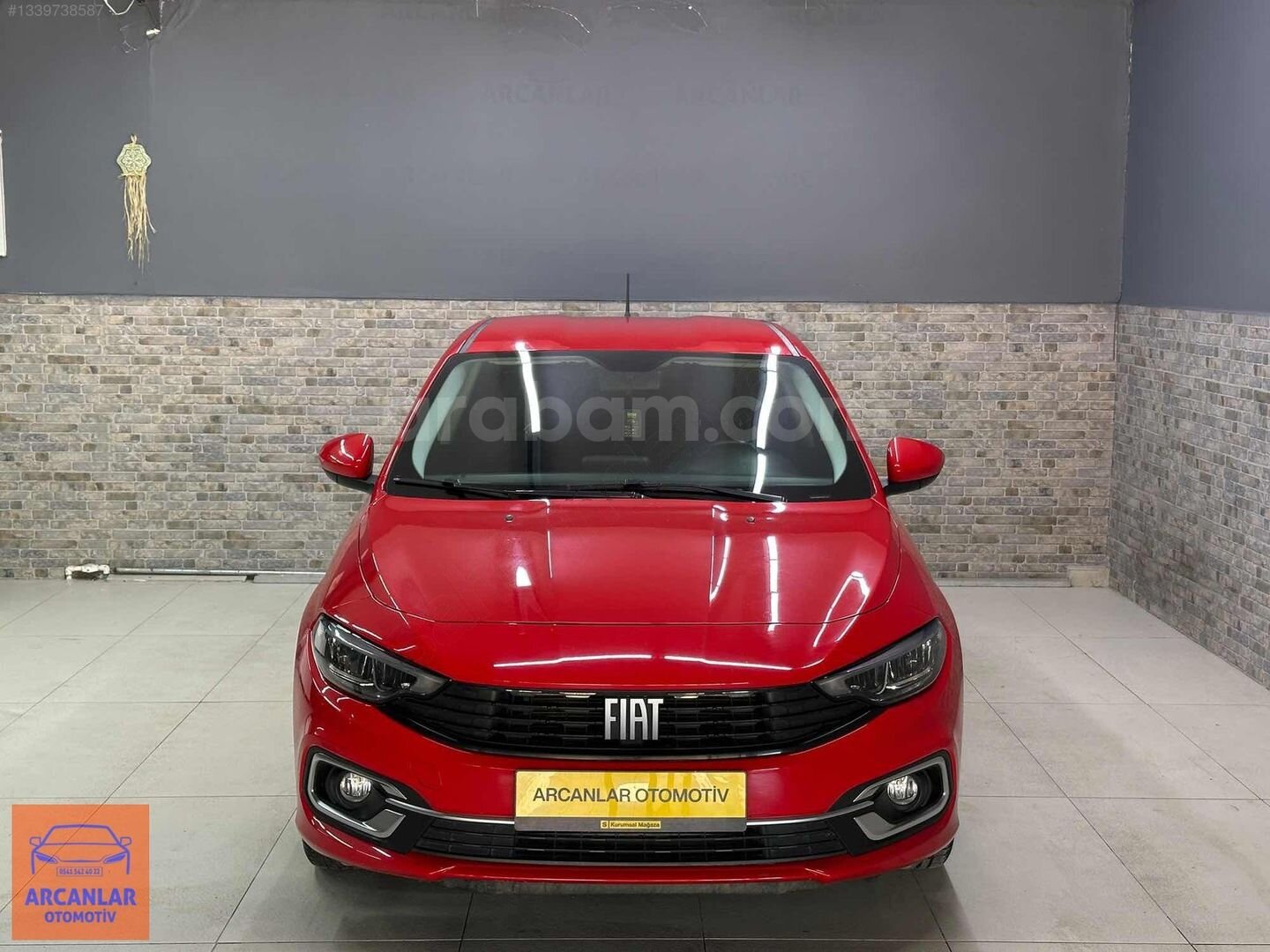 Galeriden Fiat Egea 1.4 Fire Urban 2023 Model Edirne 56.000 km Kırmızı 2