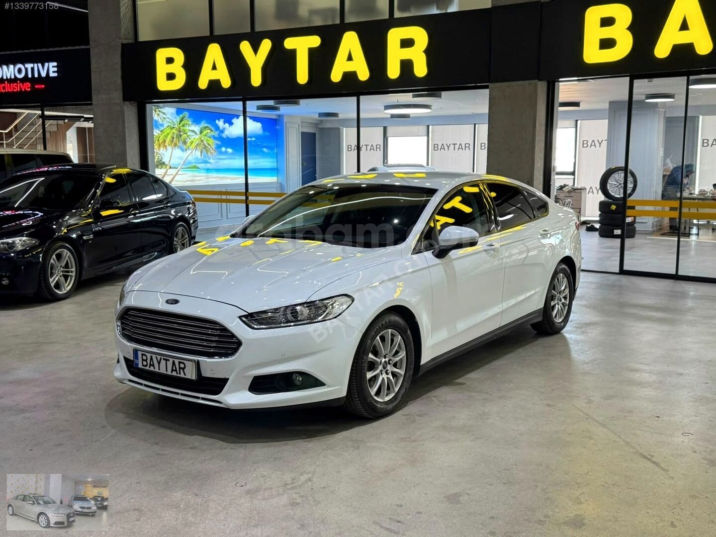 Galeriden Ford Mondeo 1.6 TDCi Style 2016 Model Ankara 186.254 km Beyaz 2