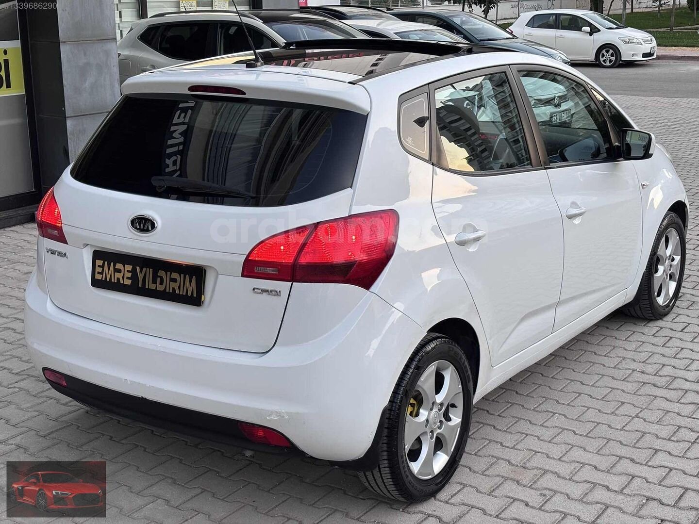 Galeriden Kia Venga 1.6 CRDi Panaroma Plus 2011 Model Konya 164.000 km Beyaz 5