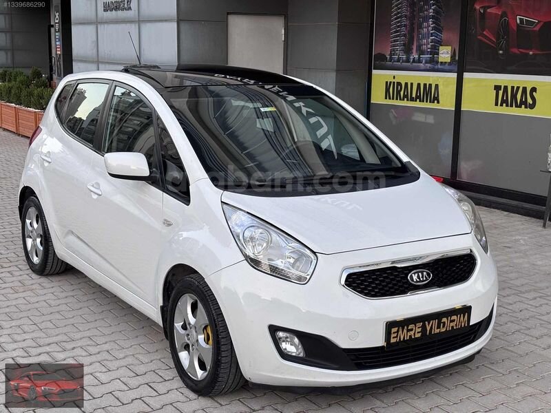 Galeriden Kia Venga 1.6 CRDi Panaroma Plus 2011 Model Konya 164.000 km Beyaz