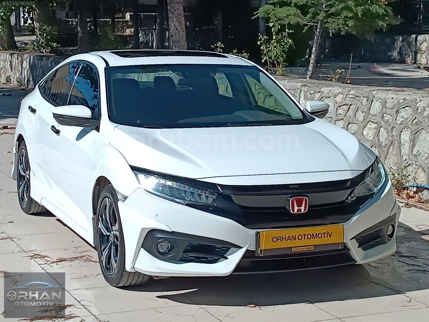 Galeriden Honda Civic 1.5 i-VTEC RS 2017 Model Karabük 130.000 km Beyaz 2