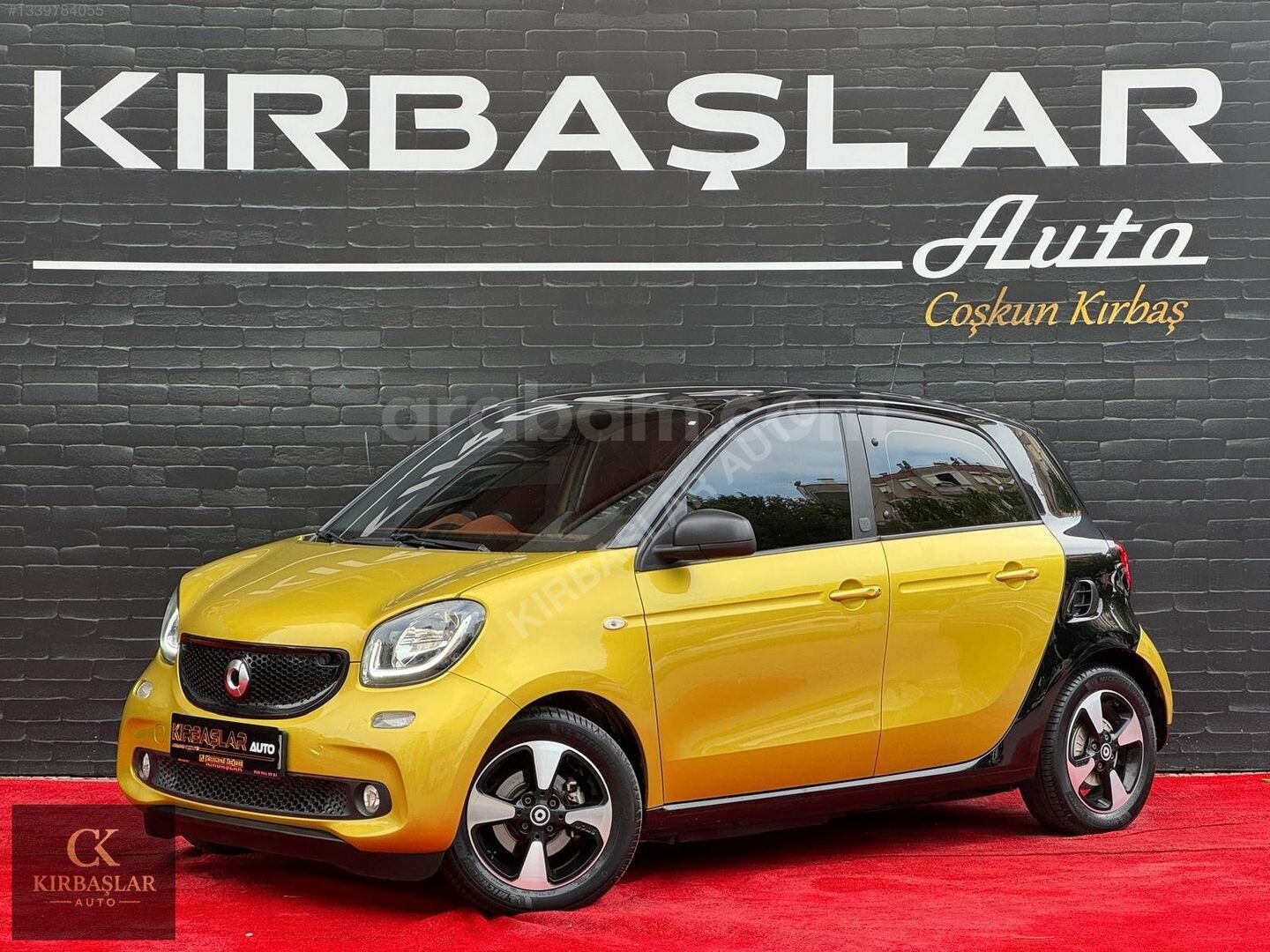Galeriden Smart ForFour EQ 2019 Model Antalya 120.000 km Sarı 3