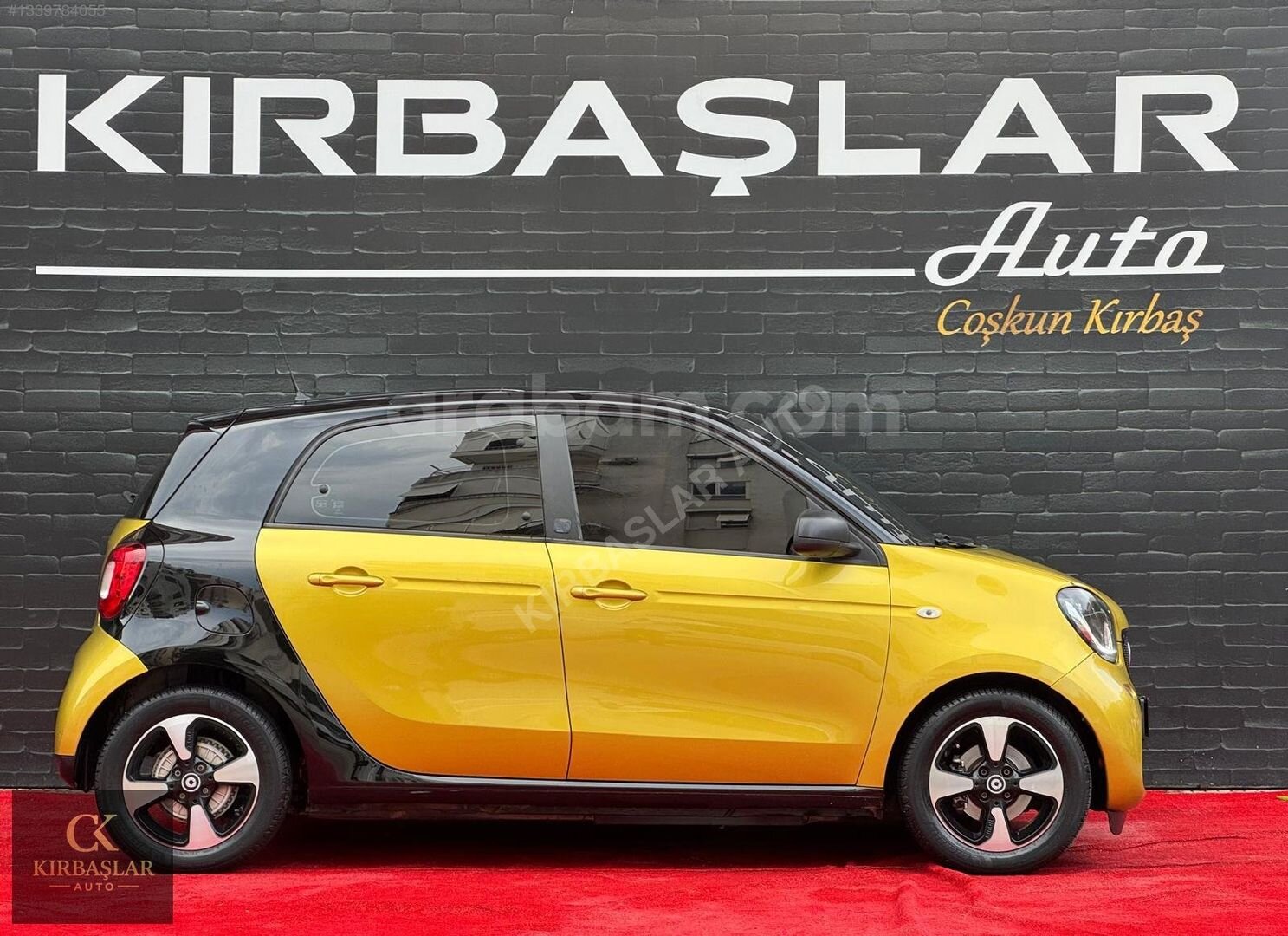 Galeriden Smart ForFour EQ 2019 Model Antalya 120.000 km Sarı 6