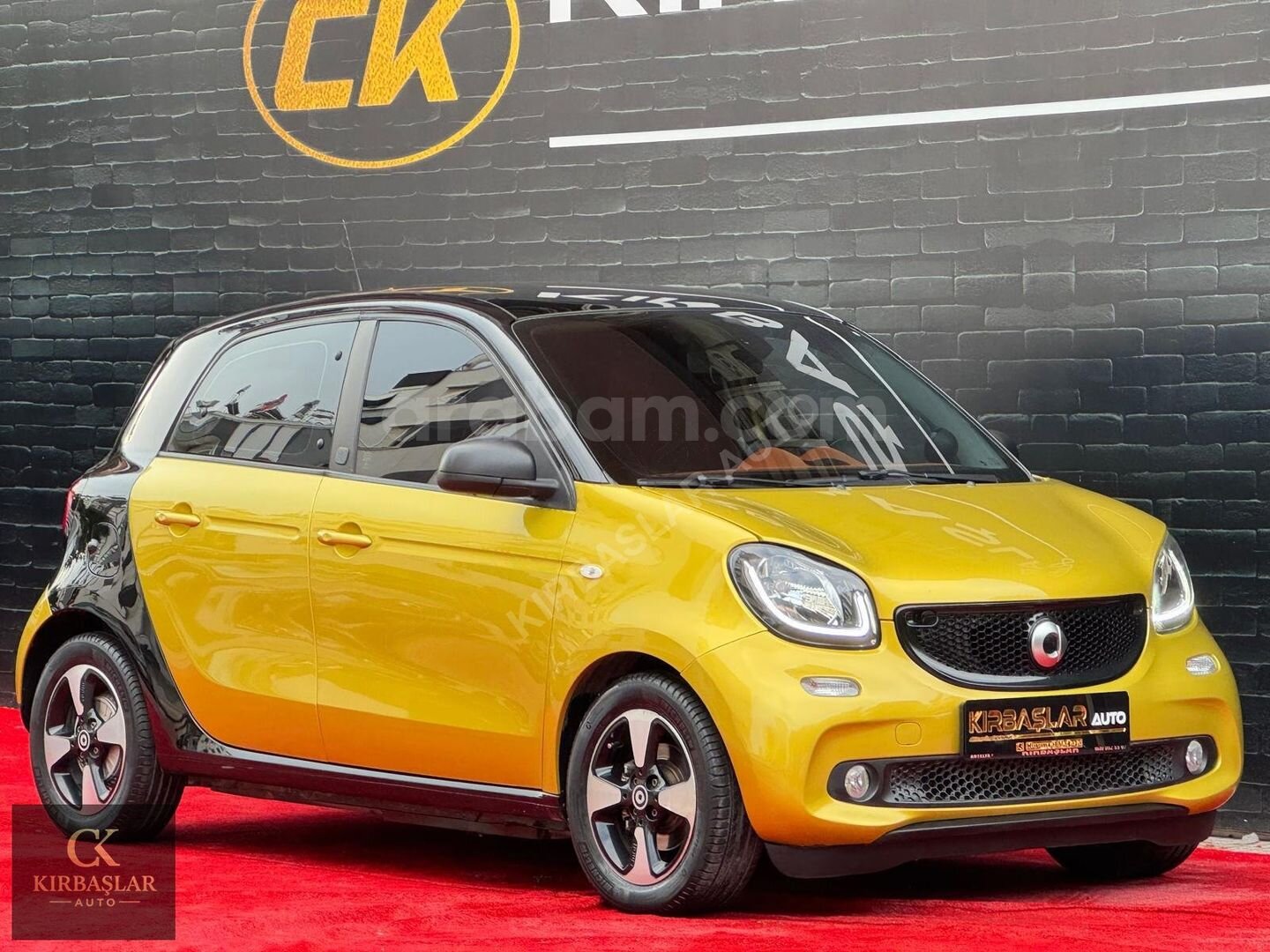 Galeriden Smart ForFour EQ 2019 Model Antalya 120.000 km Sarı 4