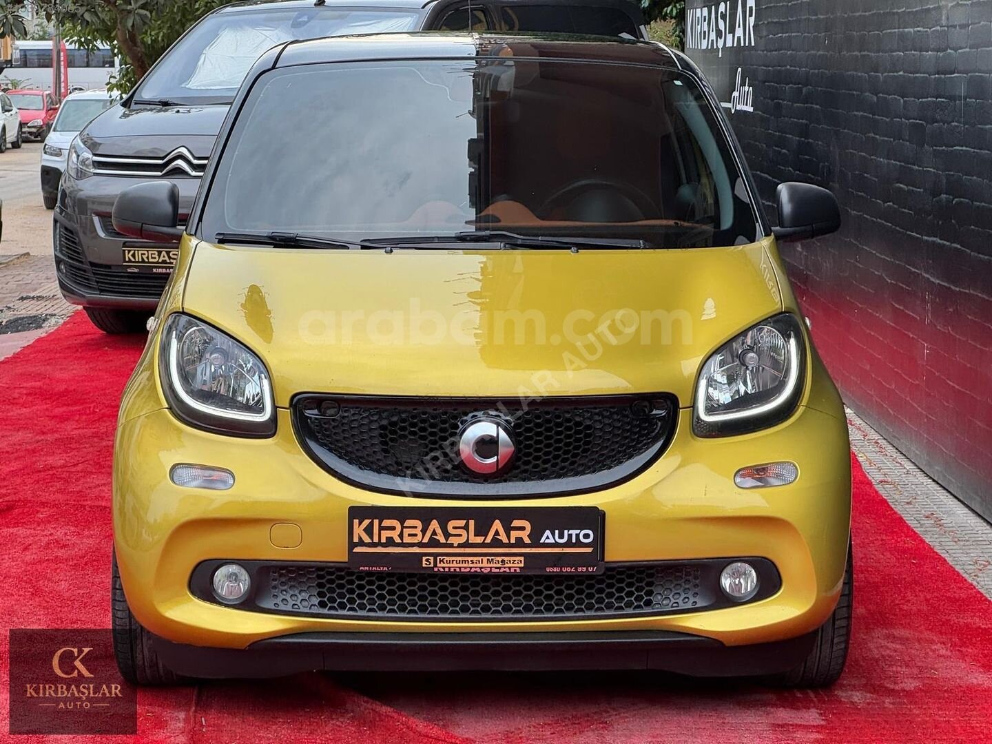 Galeriden Smart ForFour EQ 2019 Model Antalya 120.000 km Sarı 7