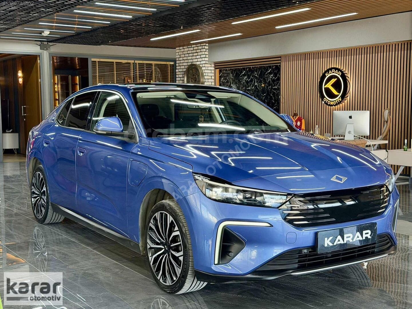 Galeriden TOGG T10F V1 Uzun Menzil 2025 Model Ankara 15.000 km Mavi 6
