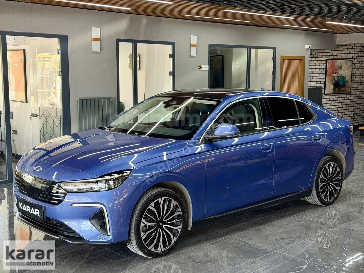 Galeriden TOGG T10F V1 Uzun Menzil 2025 Model Ankara 15.000 km Mavi 2