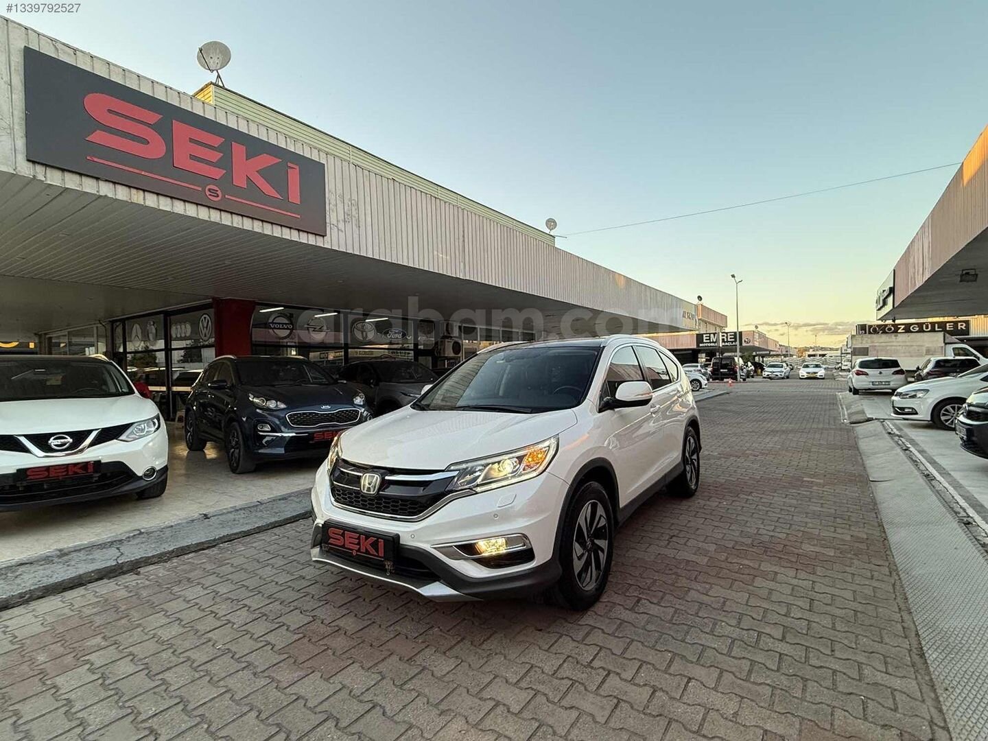 K.K 12 TAKSİT! 2016 HONDA CRV EXECUTİVE PLUS-4x4-144.000 KM 4