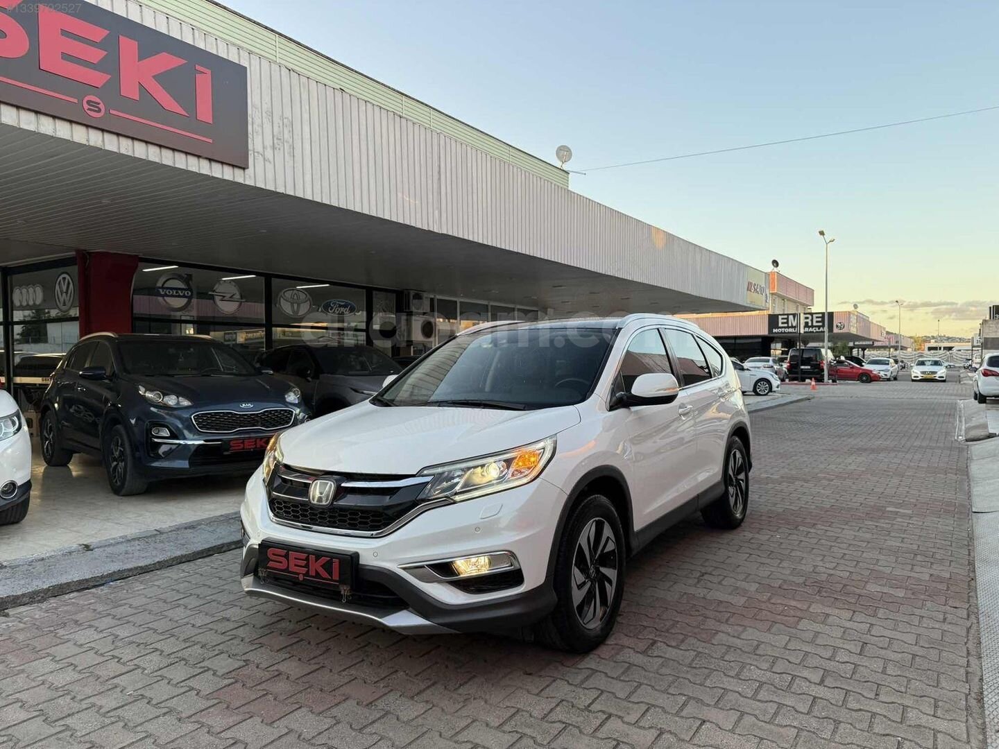 K.K 12 TAKSİT! 2016 HONDA CRV EXECUTİVE PLUS-4x4-144.000 KM 5
