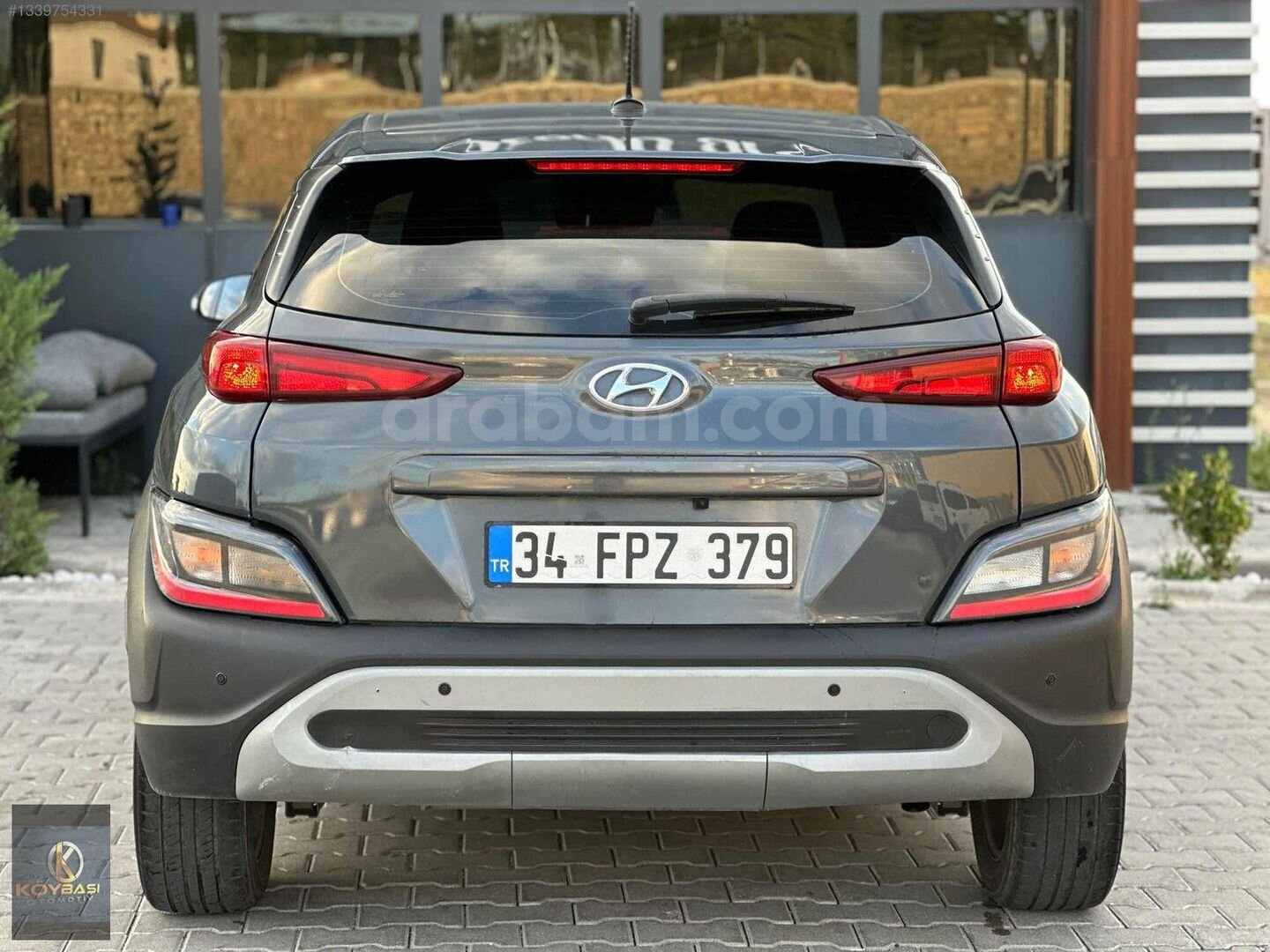 Galeriden Hyundai Kona 1.0 T-GDI Style 2022 Model Nevşehir 125.000 km Füme 3