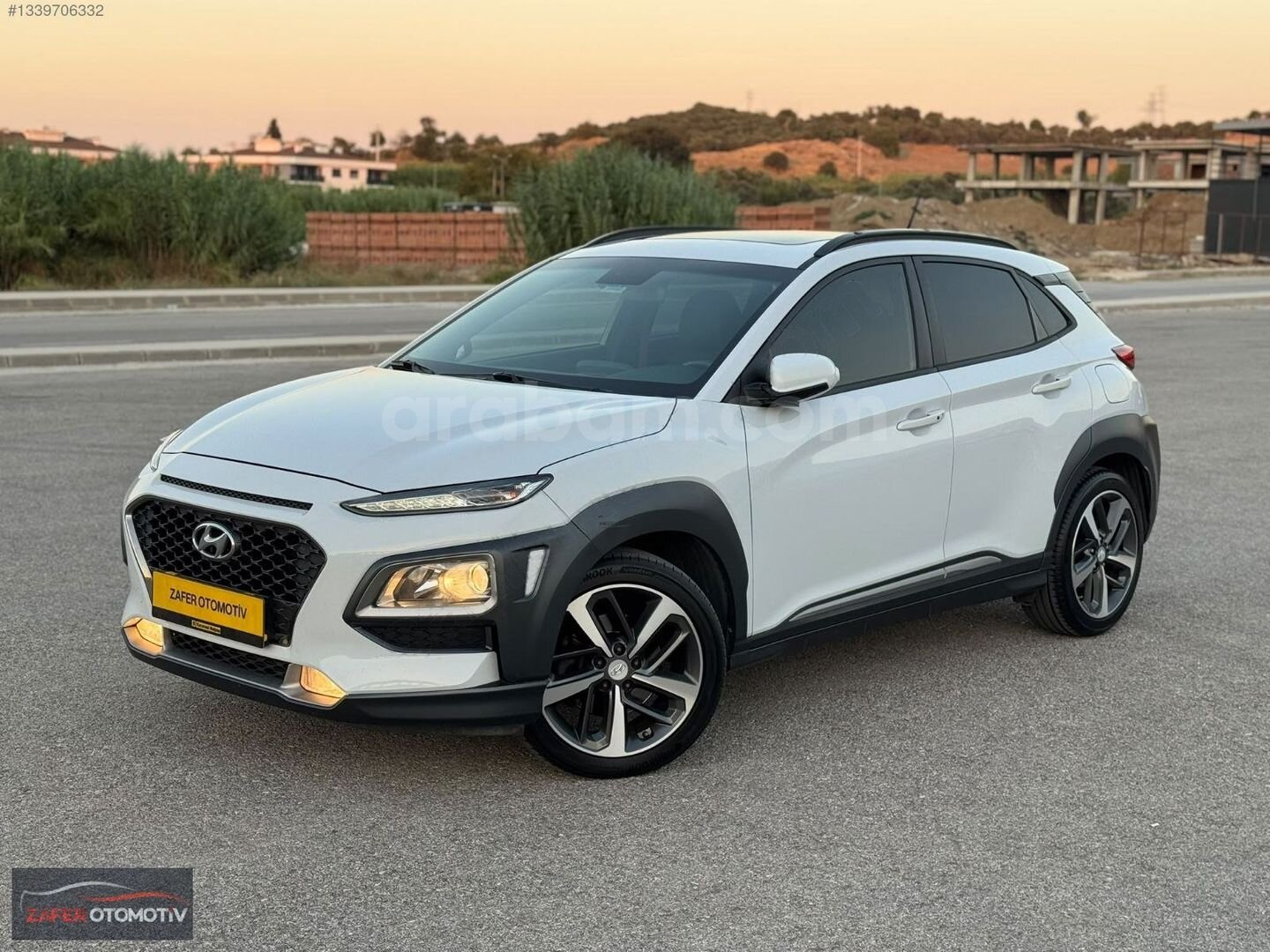 Galeriden Hyundai Kona 1.6 CRDI Elite Smart 2019 Model İzmir 109.000 km Beyaz 1