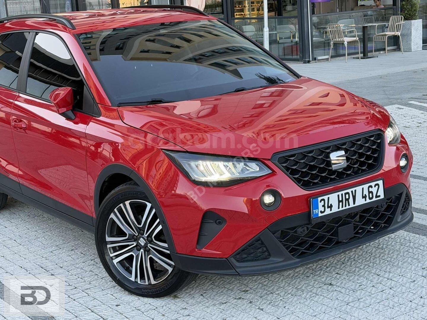 Galeriden Seat Arona 1.0 EcoTSI Style Plus 2023 Model İstanbul 51.000 km Kırmızı 7