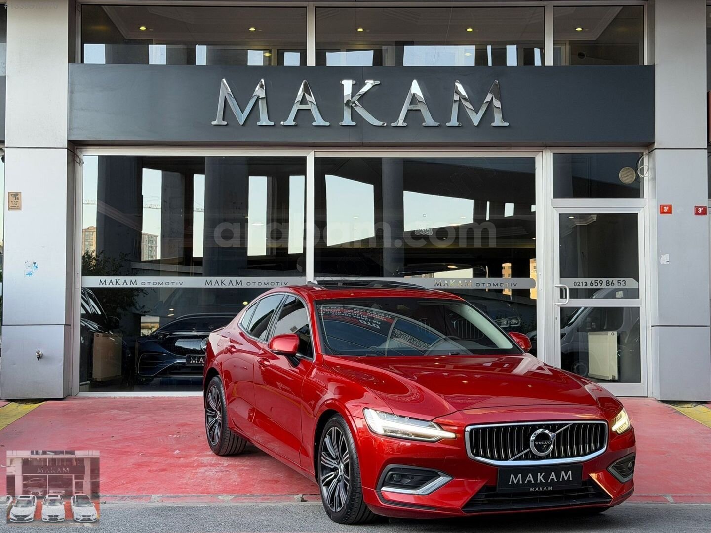 MAKAM'dan 2020 Volvo S60 / 2.0B5 Hybrid / 4x4 250bg / Cam Tavan 1