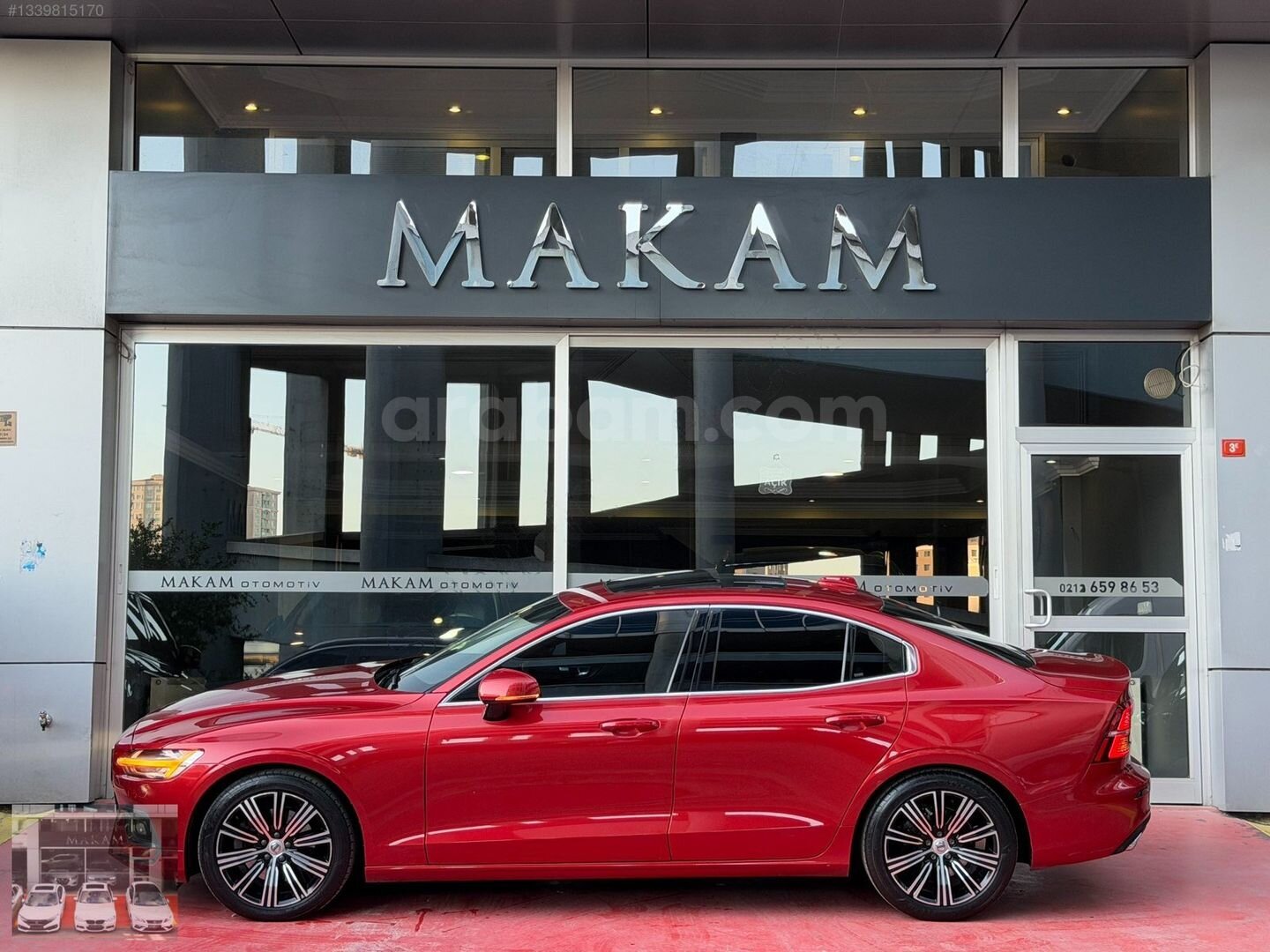 MAKAM'dan 2020 Volvo S60 / 2.0B5 Hybrid / 4x4 250bg / Cam Tavan 7
